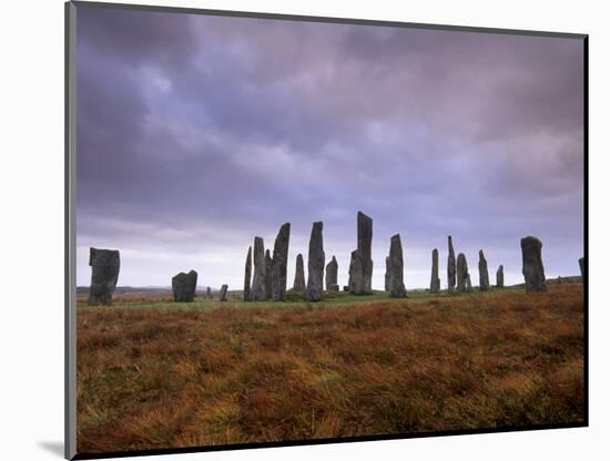 Callanish Standing Stones, Isle of Lewis, Outer Hebrides, Scotland-Patrick Dieudonne-Mounted Photographic Print