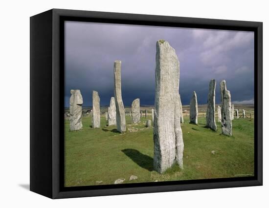 Callanish Standing Stones, Isle of Lewis, Outer Hebrides, Western Isles, Scotland-Jean Brooks-Framed Stretched Canvas