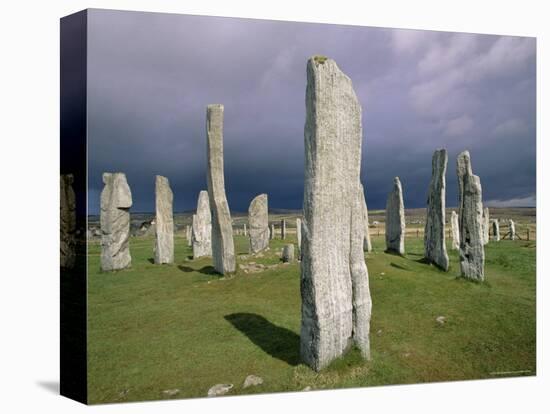 Callanish Standing Stones, Isle of Lewis, Outer Hebrides, Western Isles, Scotland-Jean Brooks-Stretched Canvas