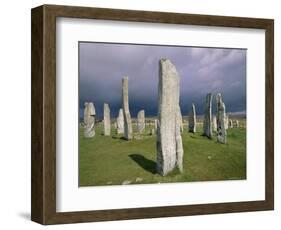 Callanish Standing Stones, Isle of Lewis, Outer Hebrides, Western Isles, Scotland-Jean Brooks-Framed Photographic Print