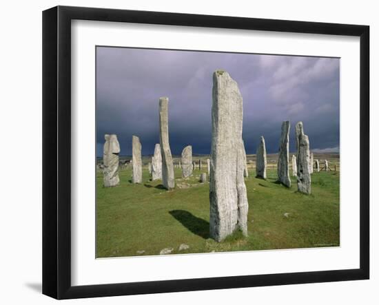 Callanish Standing Stones, Isle of Lewis, Outer Hebrides, Western Isles, Scotland-Jean Brooks-Framed Photographic Print