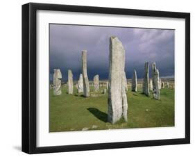 Callanish Standing Stones, Isle of Lewis, Outer Hebrides, Western Isles, Scotland-Jean Brooks-Framed Photographic Print