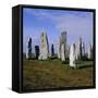 Callanish Standing Stones, Lewis, Outer Hebrides, Scotland, UK, Europe-Michael Jenner-Framed Stretched Canvas