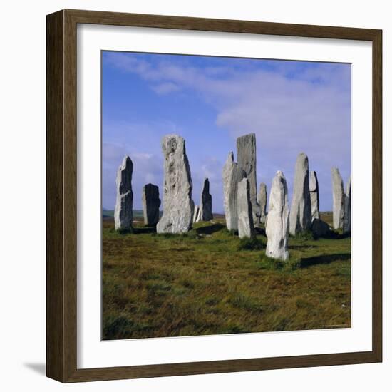 Callanish Standing Stones, Lewis, Outer Hebrides, Scotland, UK, Europe-Michael Jenner-Framed Photographic Print