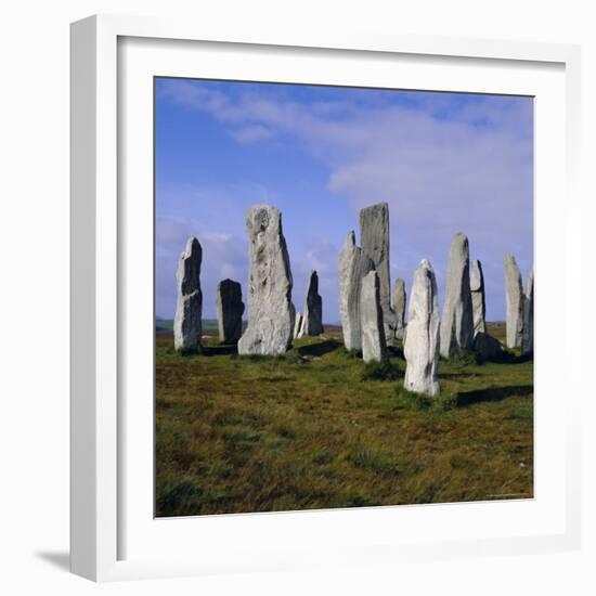 Callanish Standing Stones, Lewis, Outer Hebrides, Scotland, UK, Europe-Michael Jenner-Framed Photographic Print