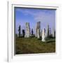 Callanish Standing Stones, Lewis, Outer Hebrides, Scotland, UK, Europe-Michael Jenner-Framed Photographic Print