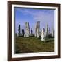 Callanish Standing Stones, Lewis, Outer Hebrides, Scotland, UK, Europe-Michael Jenner-Framed Photographic Print