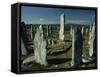 Callanish Standing Stones, Lewis, Outer Hebrides, Scotland, United Kingdom, Europe-Woolfitt Adam-Framed Stretched Canvas