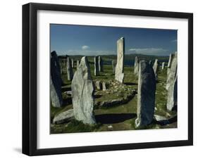Callanish Standing Stones, Lewis, Outer Hebrides, Scotland, United Kingdom, Europe-Woolfitt Adam-Framed Photographic Print