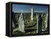 Callanish Standing Stones, Lewis, Outer Hebrides, Scotland, United Kingdom, Europe-Woolfitt Adam-Framed Stretched Canvas