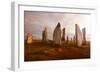 Callanish Standing Stones: Neolithic Stone Circle in Isle of Lewis, Scotland-unknown1861-Framed Photographic Print