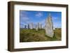 Callanish Stones, standing stones from the Neolithic era, Isle of Lewis, Outer Hebrides, Scotland-Michael Runkel-Framed Photographic Print