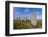 Callanish Stones, standing stones from the Neolithic era, Isle of Lewis, Outer Hebrides, Scotland-Michael Runkel-Framed Photographic Print