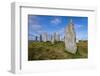 Callanish Stones, standing stones from the Neolithic era, Isle of Lewis, Outer Hebrides, Scotland-Michael Runkel-Framed Photographic Print