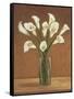 Callas dans un vase-Virginia Huntington-Framed Stretched Canvas