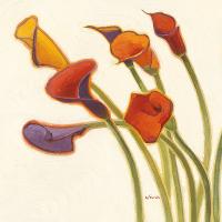 Callas in the Wind II-Shirley Novak-Stretched Canvas