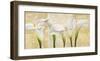 Callas on Gold (neutral variation)-Jenny Thomlinson-Framed Art Print