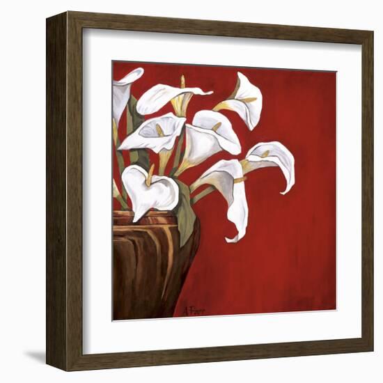 Callas on Red-Ann Parr-Framed Giclee Print