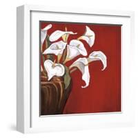 Callas on Red-Ann Parr-Framed Giclee Print