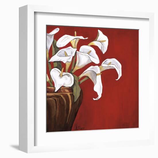 Callas on Red-Ann Parr-Framed Giclee Print