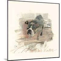 Calle Antonio Valdez-Ines Champagne-Mounted Art Print