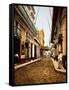 Calle De Havana, Havana-William Henry Jackson-Framed Stretched Canvas