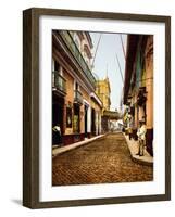 Calle De Havana, Havana-William Henry Jackson-Framed Photo