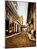 Calle De Havana, Havana-William Henry Jackson-Mounted Photo