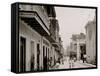 Calle De San Francisco, San Juan, P.R.-null-Framed Stretched Canvas