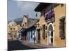 Calle De Santa Catalina and on Background La Merced Church, Antigua, Guatemala-Sergio Pitamitz-Mounted Photographic Print