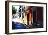 Calle Del Sol, Old San Juan; Puerto Rico-George Oze-Framed Photographic Print