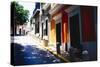 Calle Del Sol, Old San Juan; Puerto Rico-George Oze-Stretched Canvas