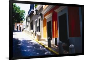 Calle Del Sol, Old San Juan; Puerto Rico-George Oze-Framed Photographic Print