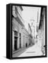 Calle Emperador and Cathedral, Havana, Cuba-null-Framed Stretched Canvas