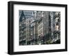 Calle Gran Via, Madrid, Spain, Europe-Marco Cristofori-Framed Photographic Print