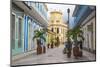 Calle Independencia Sur, Pedestrian Shopping Street, Leading to Colonia Espanola Building-Jane Sweeney-Mounted Photographic Print