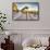 Calle Norzagaray Sunset Scenic-George Oze-Framed Stretched Canvas displayed on a wall