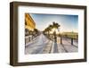 Calle Norzagaray Sunset Scenic-George Oze-Framed Photographic Print