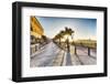 Calle Norzagaray Sunset Scenic-George Oze-Framed Photographic Print