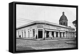 Calle Palmas, Asuncion, Paraguay, 1911-null-Framed Stretched Canvas