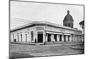 Calle Palmas, Asuncion, Paraguay, 1911-null-Mounted Giclee Print
