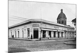 Calle Palmas, Asuncion, Paraguay, 1911-null-Mounted Giclee Print