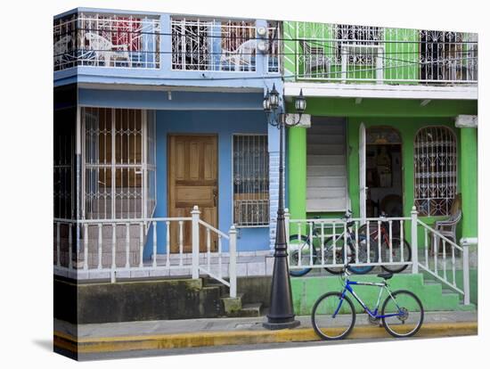 Calle Street in San Juan Del Sur, Department of Rivas, Nicaragua, Central America-Richard Cummins-Stretched Canvas