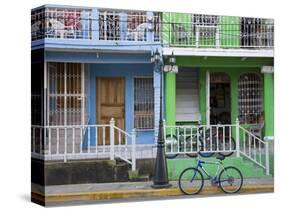 Calle Street in San Juan Del Sur, Department of Rivas, Nicaragua, Central America-Richard Cummins-Stretched Canvas