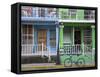 Calle Street in San Juan Del Sur, Department of Rivas, Nicaragua, Central America-Richard Cummins-Framed Stretched Canvas