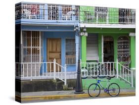 Calle Street in San Juan Del Sur, Department of Rivas, Nicaragua, Central America-Richard Cummins-Stretched Canvas