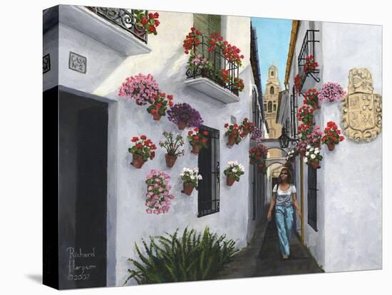 Calleje De Las Flores Cordoba-Richard Harpum-Stretched Canvas