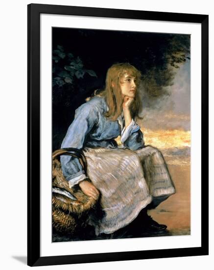 Caller Herrin'-John Everett Millais-Framed Giclee Print