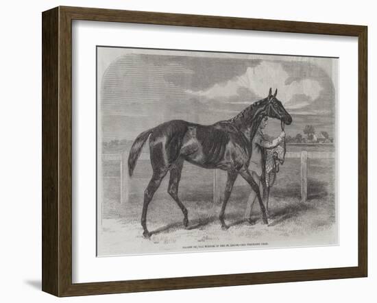 Caller Ou, the Winner of the St Leger-Harry Hall-Framed Giclee Print