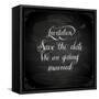 Calligraphic Lettering-Ozerina Anna-Framed Stretched Canvas
